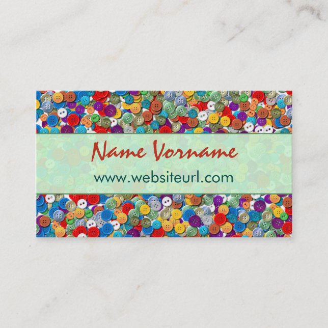 knöpfe visitkort (Framsida)