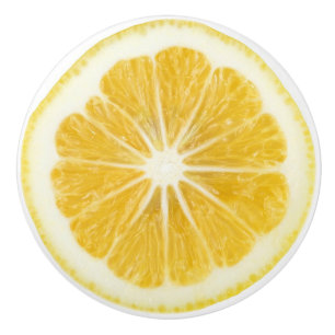 Knopp för citronskivaköksskåp