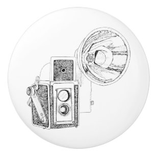 Knopp för vintagekameraenhet