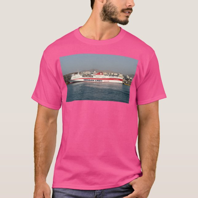 Knossos Palace Piraeus T Shirt (Framsida)