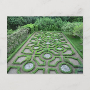 Knot Garden i Moseley Hall Vykort