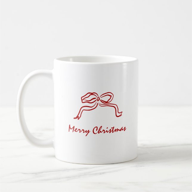 Knot Modern jul Kaffemugg (Vänster)