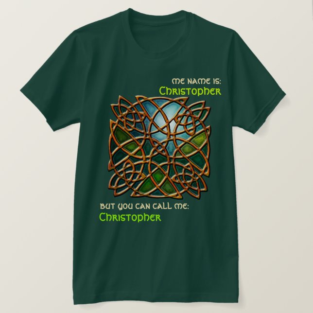 Knot (Personlig) Tee Shirt (Design framsida)