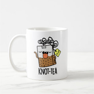 Knot-tea Rolig Tea Puns Kaffemugg