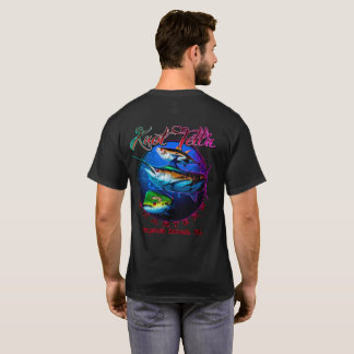 Knot Telln Charters Rip Art Logotyp T-Shirt