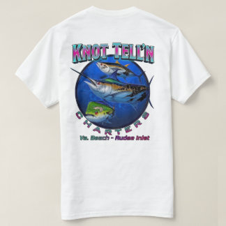 Knot Telln Charters Rip Art Logotyp T-Shirt