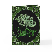 Knotig keltisk knut Irisk drake 