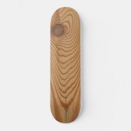 Knotig trä mini skateboard bräda 18,5 cm