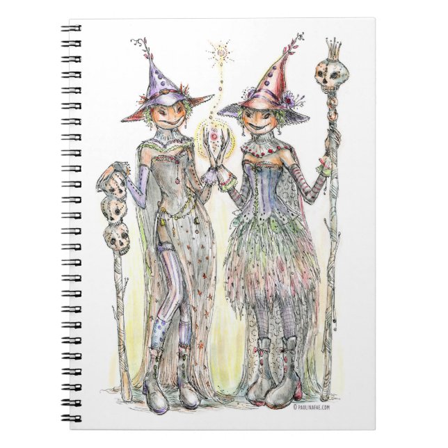 Knotley Witches Anteckningsbok (Framsidan)