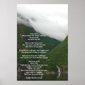 Knots Prayer Large Poster