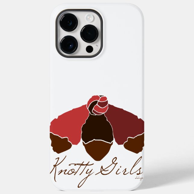 Knotty Girls Black Girls med Hair Tied i Knot (Baksida)