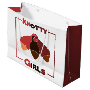 Knotty Girls Black Girls Tied Knot of Natural Hair