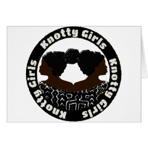 Knotty Girls Hälsningskort