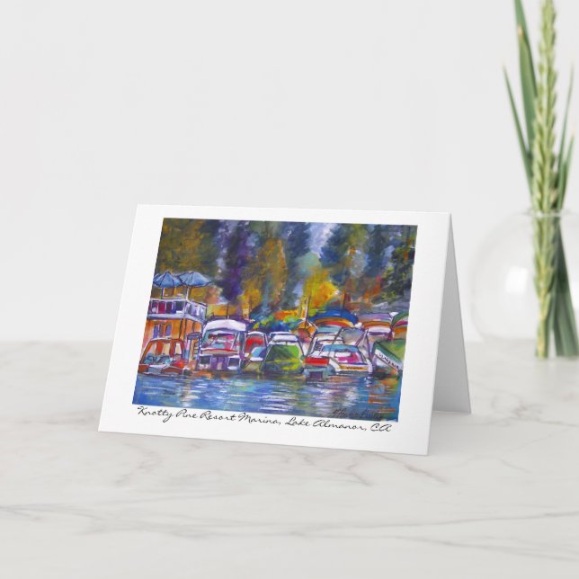 Knotty Gräs Resort Marina.. Kort (Framsida)