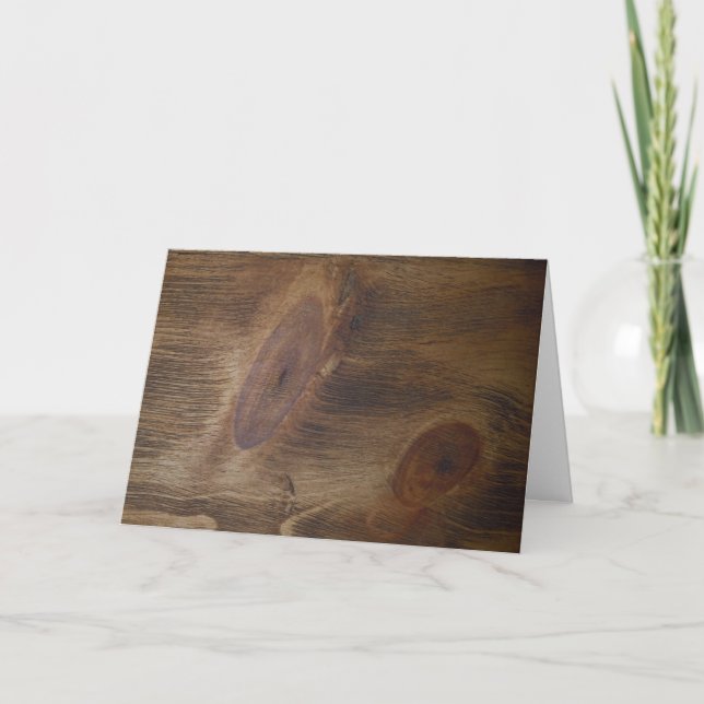 Knotty Grattis på födelsedagen Kort (Framsida)