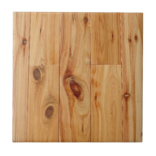 Knotty ljust Wood korngolv Kakelplatta