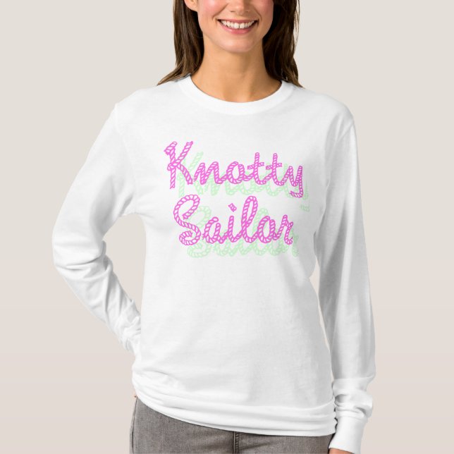 Knotty sjömanHoodie Tröja (Framsida)