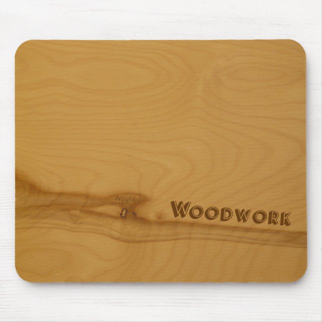 Knotty Wood mousepad Musmatta (Framsidan)