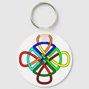 Knotwork arga Keychain Nyckelring