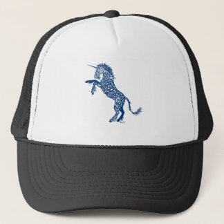 Knotwork blåttUnicorn Truckerkeps