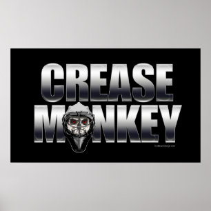 Knövla apan (hockeygoalien) poster