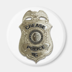 Knövla polisen (hockeygoalien) magnet