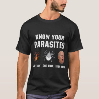 Know dina parasiter Anti Joe Biden T Shirt