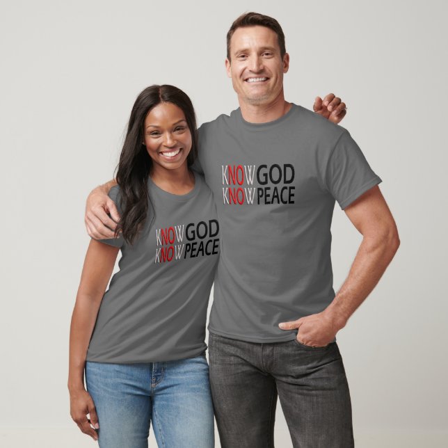 Know Gud Know Peace T Shirt (Unisex)