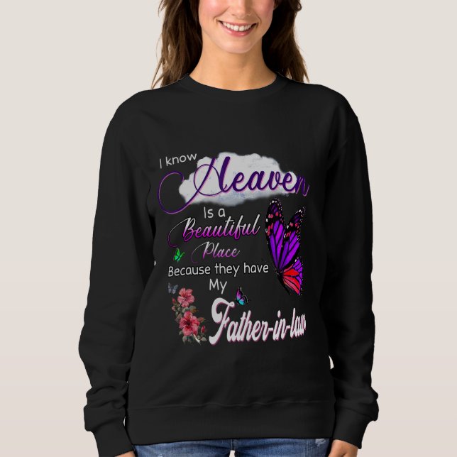 Know Heaven är ett vackert Ställe de har min matem T Shirt (Framsida)