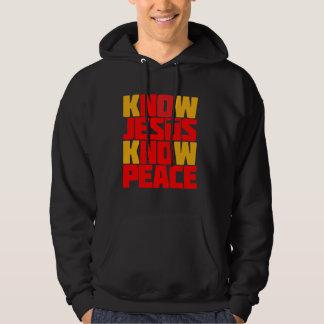 KNOW JESUS KNOW FRED HOODIE
