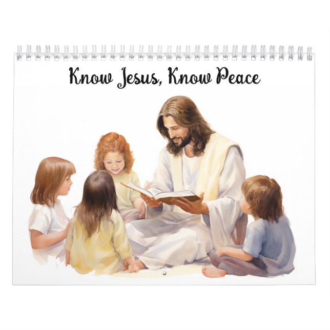 Know Jesus, Know Peace Kalender (Omslag)
