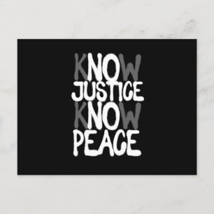 Know Justice Peace Social Human Högers Equality Gi Vykort