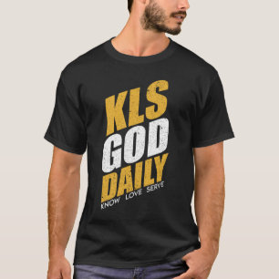 Know Kärlek gud Christian Tees Toppar Manar Kvinn T Shirt