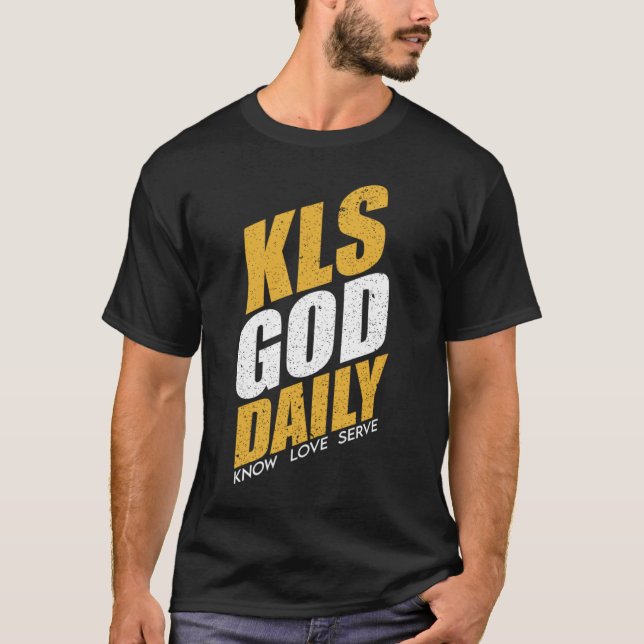 Know Kärlek  gud Christian Tees Toppar Manar Kvinn T Shirt (Framsida)