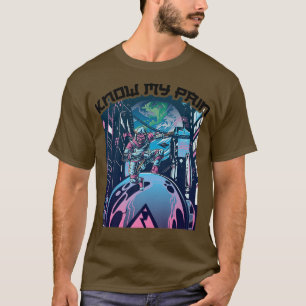 Know My Pain Anime Ninjas Manga Samurais T Shirt