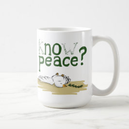 Know Peace Civil Rights Activist Mug Kaffemugg