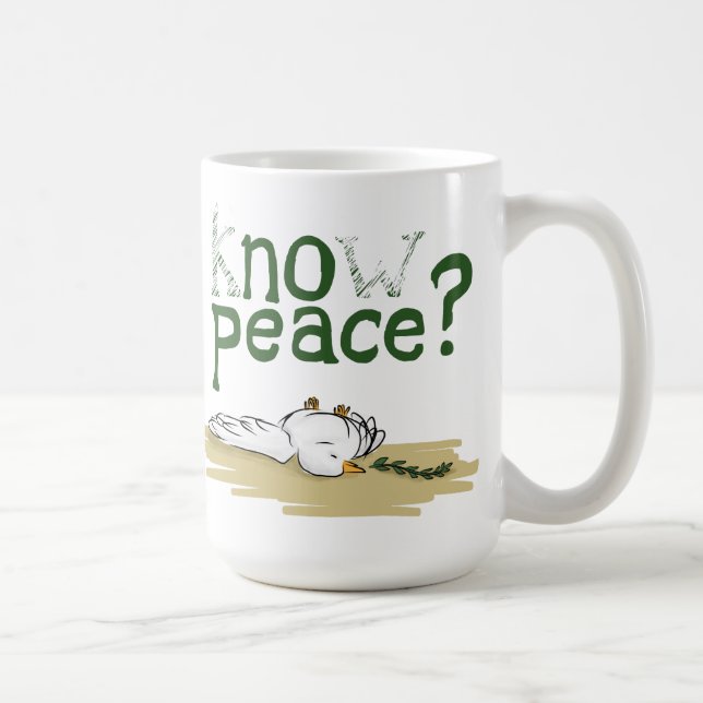 Know Peace Civil Rights Activist Mug Kaffemugg (Höger)