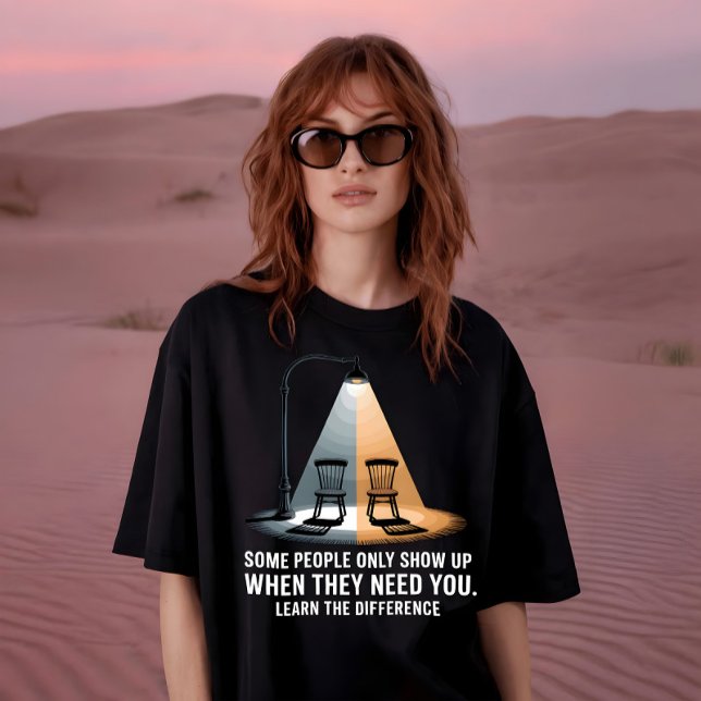 Know the Difference Quote Mental Health T-Shirt (Skapare uppladdad)