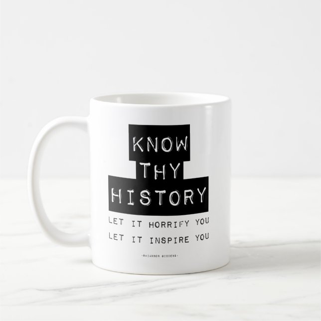 Know Thy History Kaffemugg (Vänster)