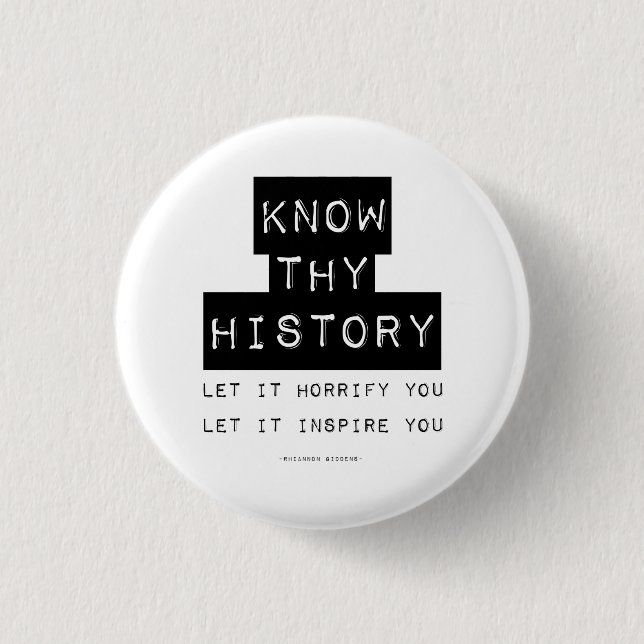 Know Thy History Knapp (Framsida)