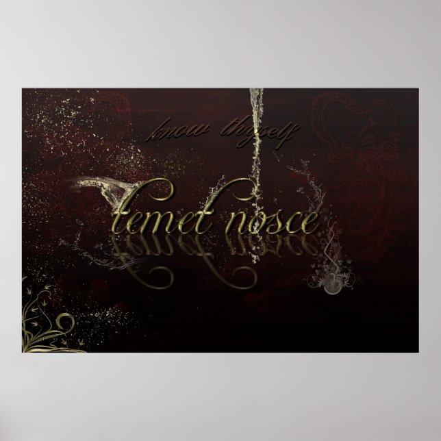 Know Thyself Poster (Framsidan)