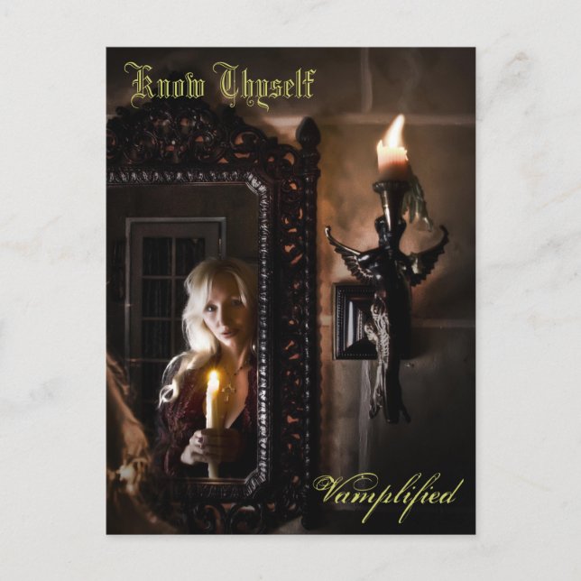 Know Thyself Vamplified Vykort (Framsida)