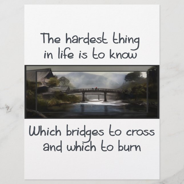 Know which Bridge Reklamblad (Framsidan)