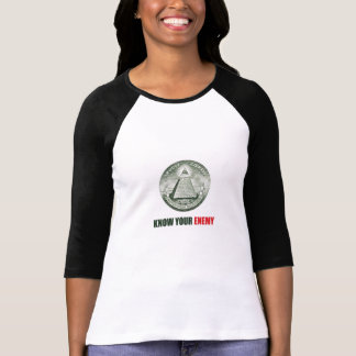 know your enemy illuminati tee shirt
