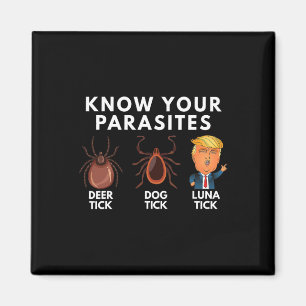 Know Your Parasites Hjort Tick Hund Tick Luna Tick Magnet