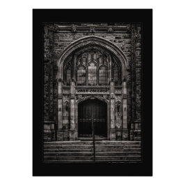 Knox College Entrance No 1 med Gräns Fototryck