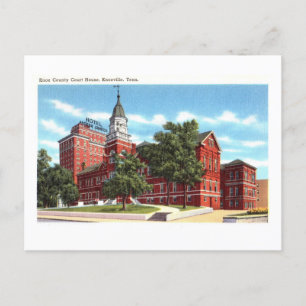 Knox County Court House i Knoxville, Tenn. Vykort