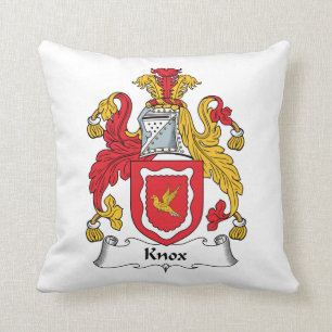 Knox familjvapensköld kudde