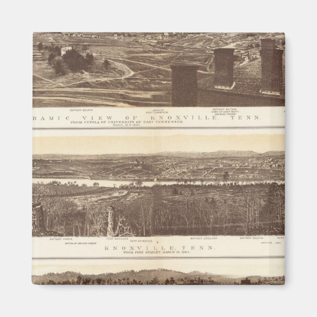 Knoxville, Chattanooga Magnet (Framsidan)