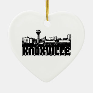 Knoxville horisont julgransprydnad keramik
